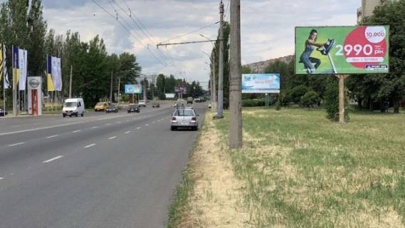 Билборд A в Черкассах ул 30 рокив Перемоги АЗС Ликарня фото 1