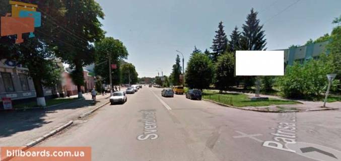 Билборд A в Смеле ул.Свердлова ул.П.Лумумбы ЦЕНТР фото 1