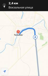 Билборд A в Тальном ул. Вокзальная схема