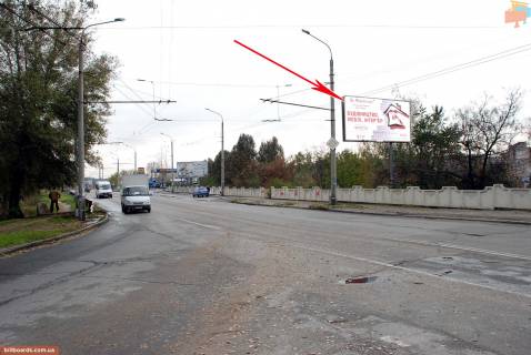 Билборд A в Запорожье ул. Новокузнецкая фото 1