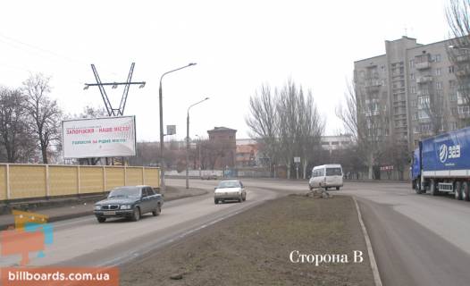 Билборд B в Запорожье, 3х6  ул. Иванова / ул. Стефанова фото 1