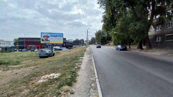 Билборд B в Каменское (Днепродзержинск), 3x6  пр-т. Василя Стуса (закінчення маг. Каскад) Заводський р фото 1