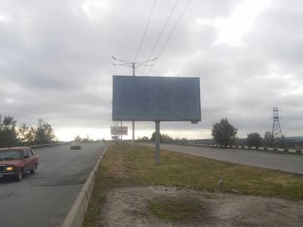 Билборд A в Каменское (Днепродзержинск), 3x6  Левобережная ул., мост через Днепр фото 1