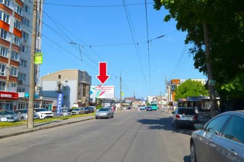 Билборд B в Хмельницком, 3х6  Вул. Зарічанська (сквер) фото 1