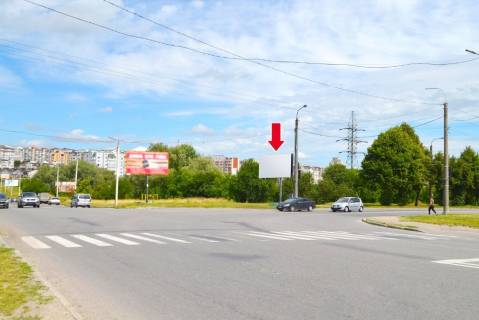 Билборд B в Хмельницком Озерная- вул. Ст. Бадери фото 1