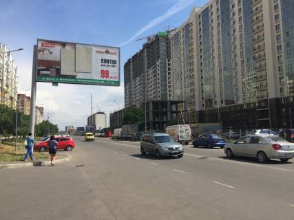 Билборд B в Одессе, 3x6x1  Сахарова №36 фото 1