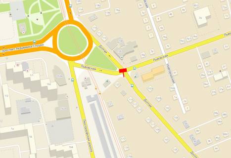 Білборд, Бігборд (Борд)  A у Одесі, 3x6x1  Довга вул. №123 схема