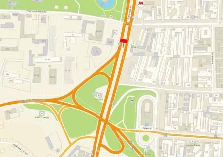 Мегаборд A в Одессе, 3x12  Балківська вул., 56 / Грушевського вул. (лівий) схема