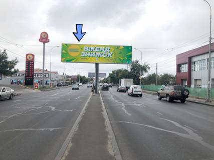 Мегаборд A в Одессе, 3x12  Ріхтера Святослава вул. (Щорса), 2 (навпроти АЗС "Катрал") правий фото 1