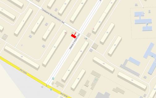 Билборд A в Одессе, 3x6x1  Лип Івана та Юрія вул. (колишня Гайдара вул.), 76 / Вишневського вул. схема