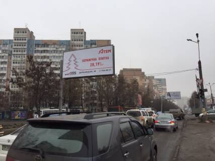 Билборд B в Одессе, 3x6x2  Сім’ї Глодан вул. (Ільфа і Петрова)-Чикаленка Євгена вул. (Академіка Вільямса) (Копійка,Епіцентр, Метро, Будівельний  р-к)) фото 1