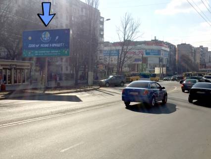 Билборд B в Одессе, 3x6x2  Корольова вул., 55 / Вільямса вул. фото 1
