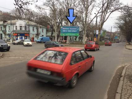 Билборд A в Одессе, 3x6x1  Адміральський пр. / Віталія Гуляєва вул. (Контр-адмірала Луніна) фото 1