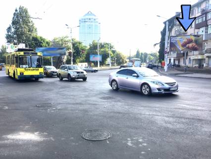 Білборд, Бігборд (Борд)  A у Одесі, 3x6x2  Гагаріна, 23 Фото 1