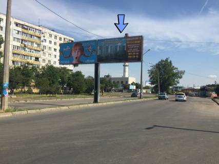 Билборд  в Одессе, 3x12x4  Палія вул. (колишня Дніпропетровська дорога), 156, на селище, правий фото 1