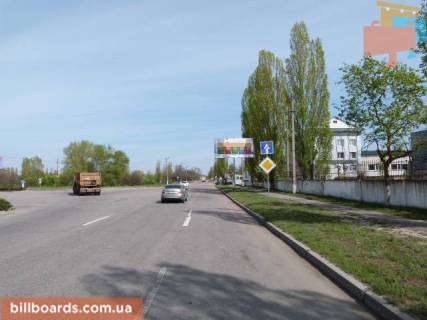 Билборд A в Кременчуге ул. Большая Набережная (ул.50-летия СССР), перересток с ул. Флотская, 2, район авторынка, отделение Новой Почты №1 фото 1