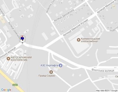 Білборд, Бігборд (Борд)  A у Кременчуці, 3 х 6  вул. Шевченка перехр. з вул. Українською та вул. Велика Набережна, р-н Автовокзалу, Придніпровського ринку та Крюковского мосту схема