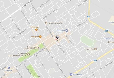 Призматрон, Призма A у Кременчуці, 3 х 6  вул. Соборна (вул.Леніна), 28/40, на стіні будівлі, район ТЦ «Мега» і «Галактика» (верхня призма) - 158182 схема