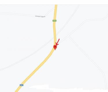 Билборд B в Александрии, 3 х 6  р-н автошляху Кременчук-Олександрія, р-н транспортної разв'язки, поворот на Світловодськ схема