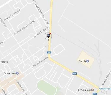 Призматрон, Призма A у Кременчуці, 3 х 6  просп. Свободи, 5, перехр. з вул. Майора Барищака, район фабрики «Рошен» та завода «Кредмаш» - 87185 схема