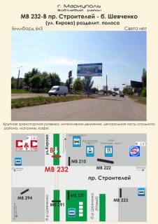 Білборд, Бігборд (Борд)   у Маріуполі Фото 1