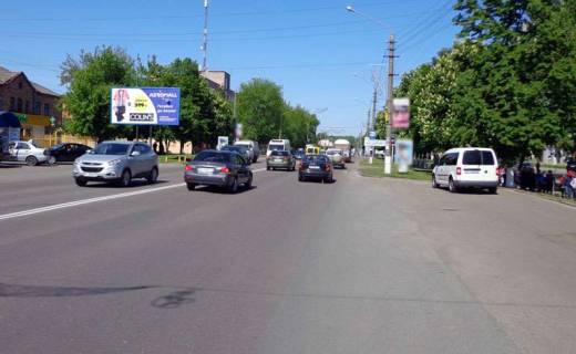 Билборд B в Борисполе  Киевский шлях/пов.на ж.д.вокзал (В) на Киев фото 1
