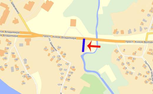 Білборд, Бігборд (Борд)  B у Білій Церкві Вл.Велікого / авторинок / Гризодубової (В) (літак) схема