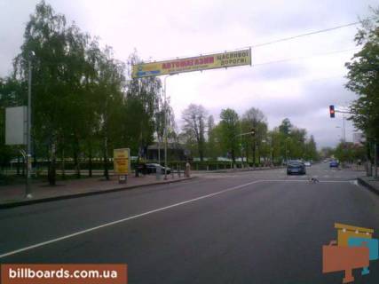 Билборд A в Вишневое перекресток ул. Европейская/ул. Святошинская фото 1