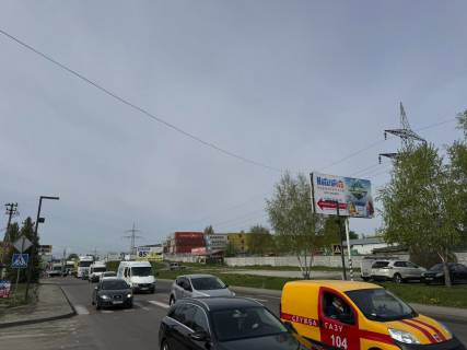 Билборд A в Вишневое, 6x3  м. Вишневе, вул. Київська, 8 фото 1