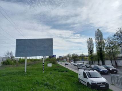 Билборд B в Вишневое, 6x3  м. Вишневе, вул. Київська / вул. Промислова, поворот на "Фоззі" фото 1