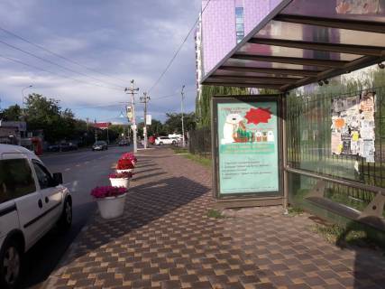 Ситилайт A в Петропавловской Борщаговке с. Петропавлівська Борщагівка, вул. Соборна, 80 (зупинка біля сільради) фото 1