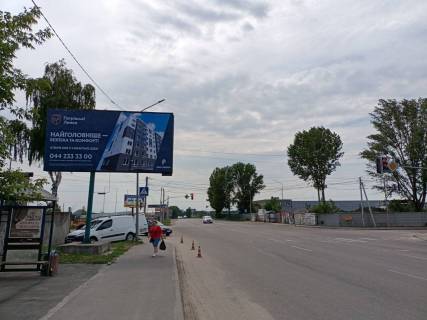 Білборд, Бігборд (Борд)  B у Святопетрівському с. Святопетрівське, перехрестя на асфальтний завод Фото 1