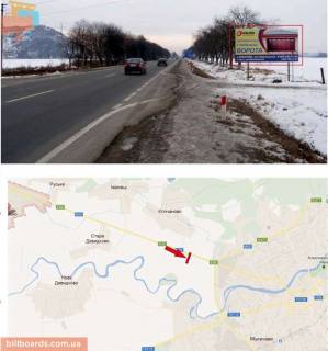 Білборд, Бігборд (Борд)  A у Мукачеві траса Чоп-Київ (Мукачівський р-н, 300м. До в'їзду в Мукачево) Фото 1
