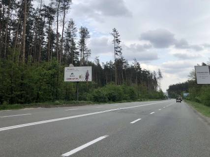 Билборд B в Бородянке автодорога Р-30, км 1 + 700 від вул. Генерала Наумова, в напрямку Києва фото 1