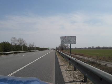 Білборд, Бігборд (Борд)  A у Мироцьку траса Київ-Ковель (ліворуч) км 41+900, в напрямку Києва Фото 1