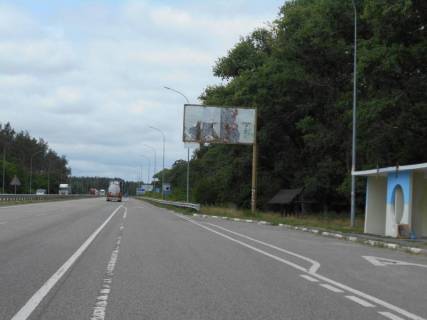 Билборд A в Иванков с. Іванків, харківська траса, траса М-03 "Київ-Харків", км 48+500 ліво, біля автобусної зупинки, за 450м до АЗС Sun Oil, через 150м після АЗС GLUSCO та повороту на вул. Любарецька фото 1
