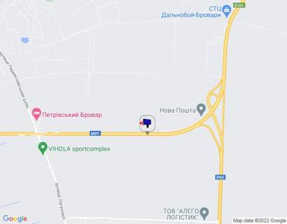 Билборд A в Бровары Траса М-01 "Київ-Чернігів-Нові Яриловичі", км 24+600 право, об'їзд м. Бровари, через 1.4км після перетину вул. Переяславський Шлях та вул. Лагунової, ресторану "Петрівський Бровар" та АЗС ОККО, за 900м до повороту на трасу Р-03 (Північно-Східний схема