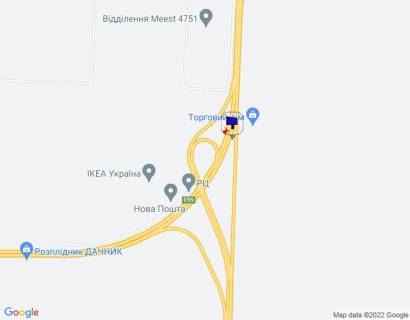 Билборд A в Бровары Траса М-01 "Київ-Чернігів-Нові Яриловичі", км 26+000 право, об'їзд м. Бровари, розв'язка з трасою Р-03 (Північно-Східний об'їзд м. Київ), через 400м після ІКЕА Україна схема