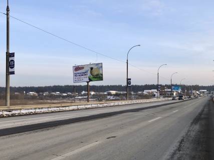 Білборд, Бігборд (Борд)  B у Ірпені виїзд з Ірпеня на Ірпінську трасу, вздовж мосту через р. Ірпінь, перед Романівкою Фото 1