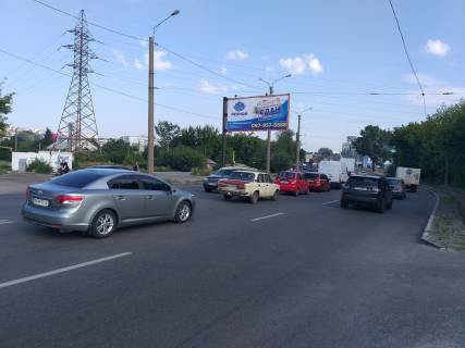 Білборд, Бігборд (Борд)  B у Харкові, 6х3  Мойсеївська вул. - Журавлівська набережна (до центру) (Б) Фото 1