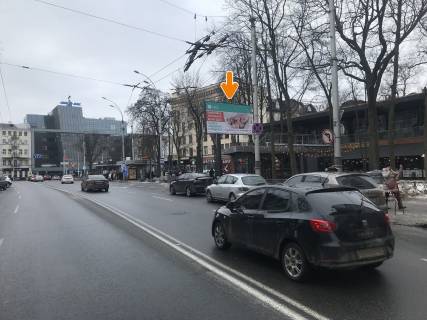 Білборд, Бігборд (Борд)  A у Харкові, 6х3х1  Незалежності пр-кт, 10б (до Сумської вул.) (А) Фото 1