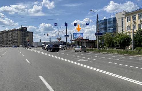 Білборд, Бігборд (Борд)  A у Харкові, 6х3х1  Клочківська вул. - Клочківській спуск (до центру) (А) Фото 1