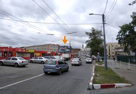Билборд B в Харькове, 6х3х1  Броненосця Потьомкін вул. - Захисників України м-н (до центру правий) (А) фото 1