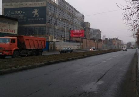 Билборд B в Харькове, 6х3  Євгенія Котляра вул. - завод "Гідропривід" №1 (до центру) (Б) фото 1