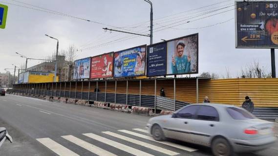 Билборд A в Харькове, 6х3х1  Науки пр-кт - Мінська вул. (до центру) №3 (А) фото 1