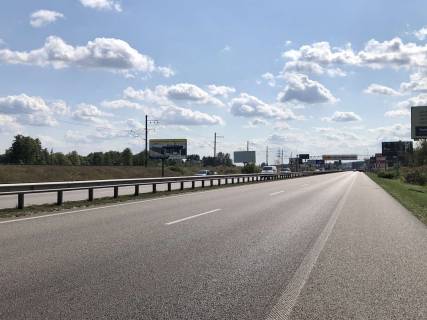 Білборд, Бігборд (Борд)  B у Ходосівці, 6*3  Км 22 + 550 (ліворуч), 3км 920м від КПП Києва, навпроти-територія під котеджну забудову, напрямок з Києва Фото 1