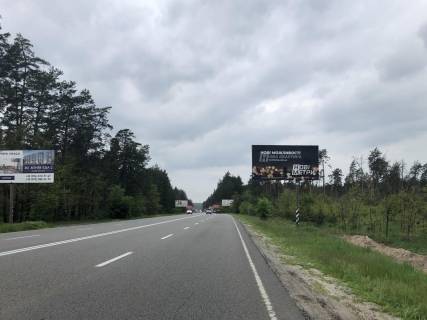 Білборд, Бігборд (Борд)  A у Ірпені, 6*3  автодорога Р-30, км 3+900 від вул.Генерала Наумова, в напрямку з Києва Фото 1