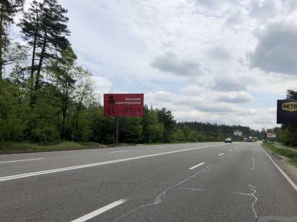 Білборд, Бігборд (Борд)  B у Бучі, 6*3  автодорога Р-30, км 4+100 від вул.Генерала Наумова, в напрямку Києва Фото 1