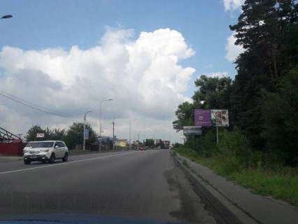 Білборд, Бігборд (Борд)  A у Бородянці, 6*3  вул. Кулішова, км 21+960 м (праворуч), в напрямку з Києва Фото 1