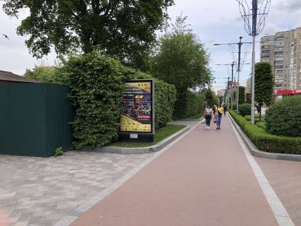 Білборд, Бігборд (Борд)  B у Ірпені, 127*186  вул. Шевченка Фото 1